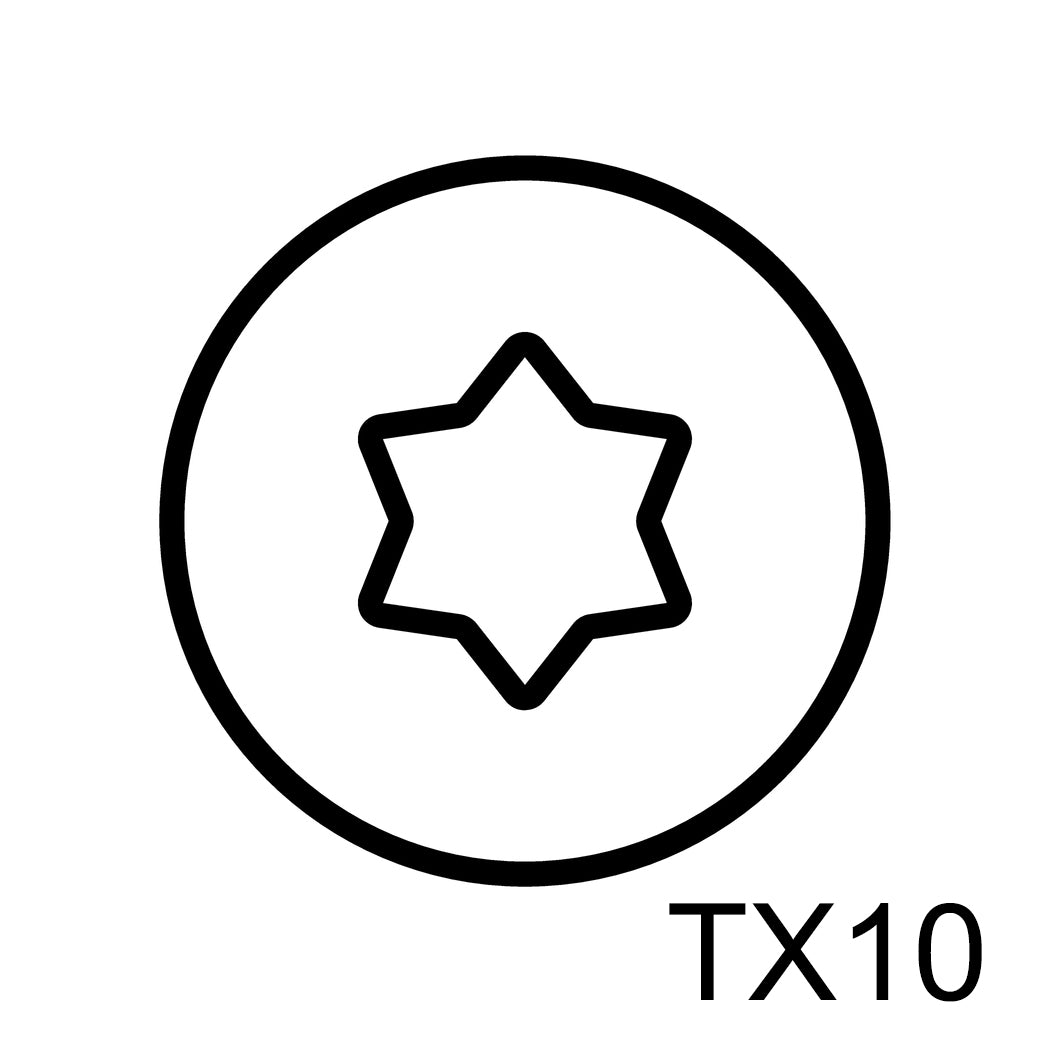 Bit Antrieb Torx 10